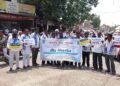 बुद्धभूमी फाउंडेशनवरील कारवाईच्या निषेधार्थ पैठणमध्ये तीव्र निदर्शने