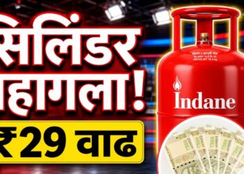 LPG Price Hike: LPG सिलेंडर पुन्हा महागला! घरगुती गॅसच्या दरात 29 रुपयांनी वाढ