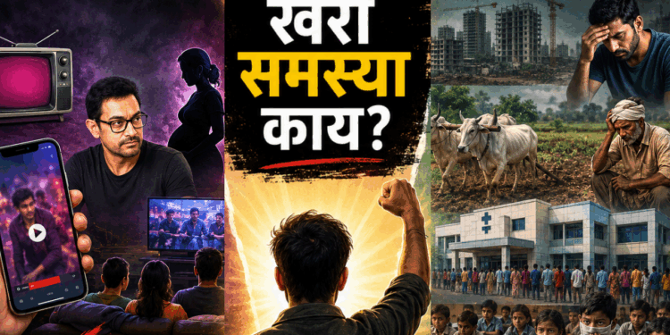 प्रश्नांची मूळ कारणे विसरलेला समाज!
