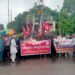 गोंदियात महाराष्ट्र बंदला उत्स्फूर्त प्रतिसाद; विद्यार्थीविरोधी धोरणांच्या निषेधार्थ निदर्शने