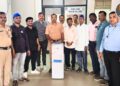 नांदेड: शिवाजीनगर पोलीस ठाण्यात वंचित बहुजन आघाडीतर्फे वॉटर फिल्टर भेट
