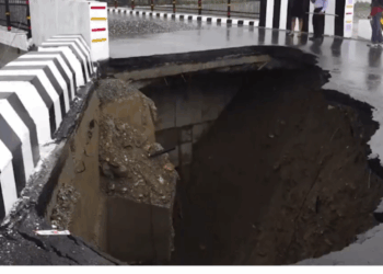 देहराडूनमध्ये १६ कोटींच्या पुलाच्या जोडरस्त्याला तडा; उद्घाटनानंतर अवघ्या १६ दिवसांतच वाहतूक ठप्प