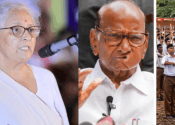 शरद पवार-आरएसएस सोयरिक आणि पुरोगाम्यांचे मौन; अंजलीताई आंबेडकरांनी उठवले गंभीर प्रश्न