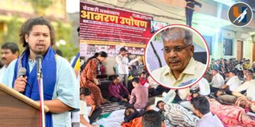 मांजरी स्टड फार्म येथील आदिवासी विद्यार्थ्यांच्या आंदोलनाला प्रकाश आंबेडकरांचा पाठिंबा; सुजात आंबेडकर आज विद्यार्थांची  घेणार भेट!