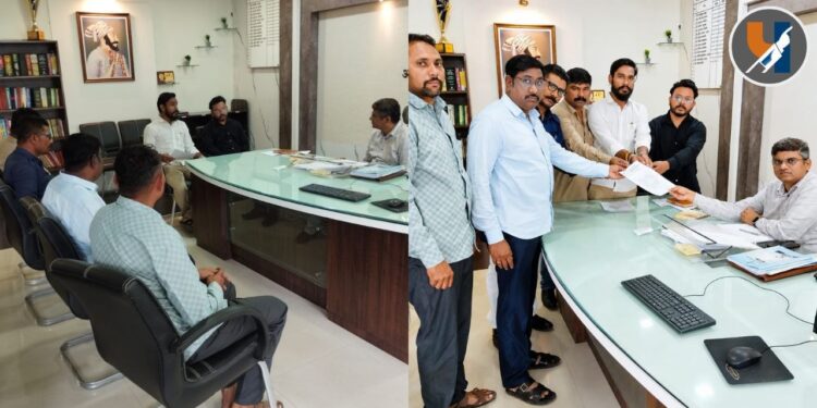 धुळे: वसतिगृह निर्वाह भत्ता व्याजासह जमा करा; सम्यक विद्यार्थी आंदोलनाचे निवासी जिल्हाधिकाऱ्यांना निवेदन