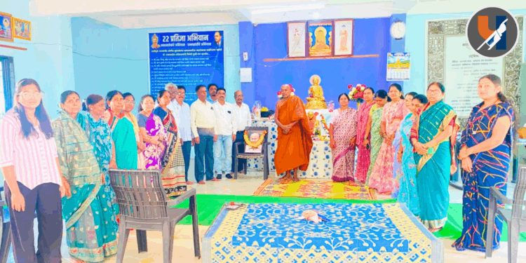 जालन्यात डॉ. नरेद्र दाभोळकर यांच्या १३ व्या स्मृतीदिना निमित्त अभिवादनाचा कार्यक्रम संपन्न