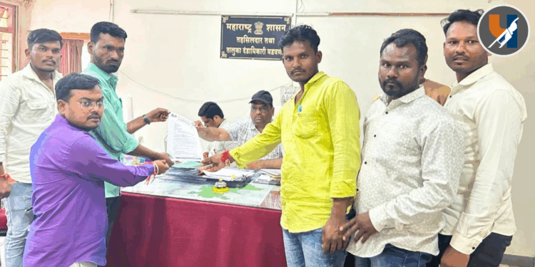 वडवणी तालुक्यात दुष्काळ जाहीर करून तात्काळ पंचनामे करा; वंचित बहुजन युवा आघाडीची मागणी