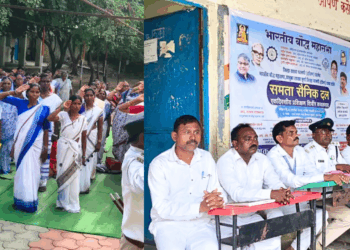 समता सैनिक दलाच्या एकदिवसीय प्रशिक्षण शिबिराला महिलांचा उत्स्फूर्त प्रतिसाद