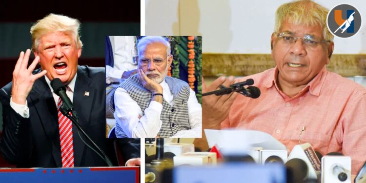 डोनाल्ड ट्रम्प यांची मोदींच्या तोंडावर सणसणीत चपराक ; ही कसली मैत्री म्हणत, ॲड. प्रकाश आंबेडकरांचा मोदींवर निशाणा
