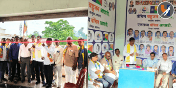 पाचोऱ्यात वंचित बहुजन आघाडीच्या जनसंपर्क कार्यालयाचे उद्घाटन