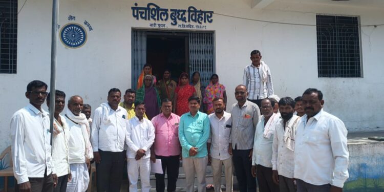 पुयडवाडीच्या स्मशानभूमीच्या जागेवर ३३ के.व्ही. उपकेंद्राला विरोध; वंचित बहुजन आघाडी गावकऱ्यांच्या सोबत